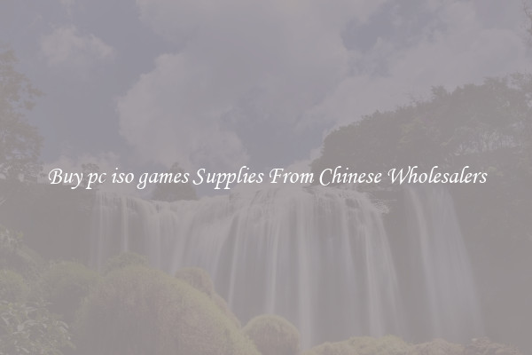 Buy pc iso games Supplies From Chinese Wholesalers