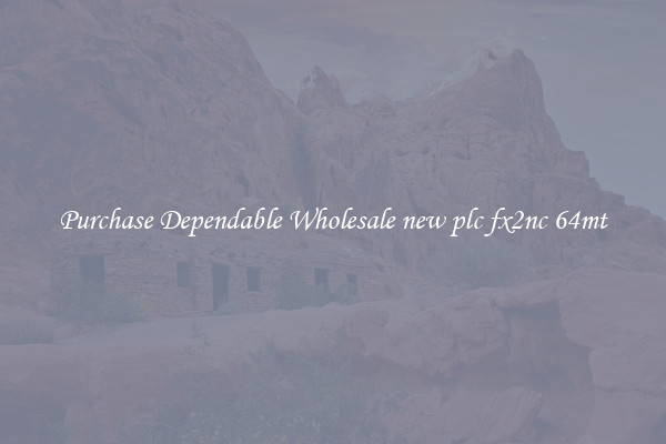Purchase Dependable Wholesale new plc fx2nc 64mt